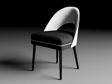 BONNET - Upholstered fabric chair by CASA +39 - view 2